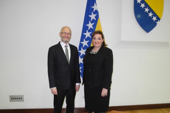 Predsjedavajuća Grupe prijateljstva za zemlje zapadne Evrope Nermina Kapetanović primila u nastupnu posjetu nerezidentnog ambasadora Finske za BiH